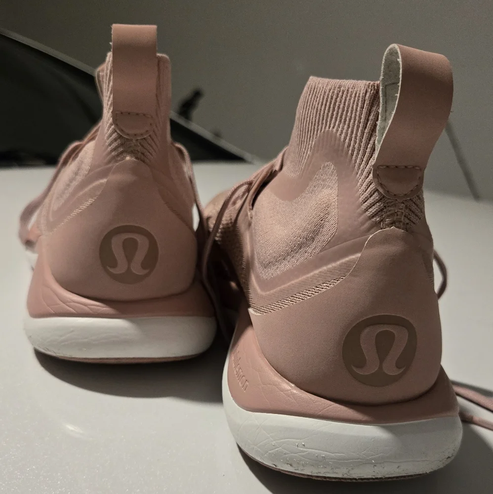 lululemon athletica Women's Chargefeel Mid Workout shoe in Mink Berry - Picture 3 of 6